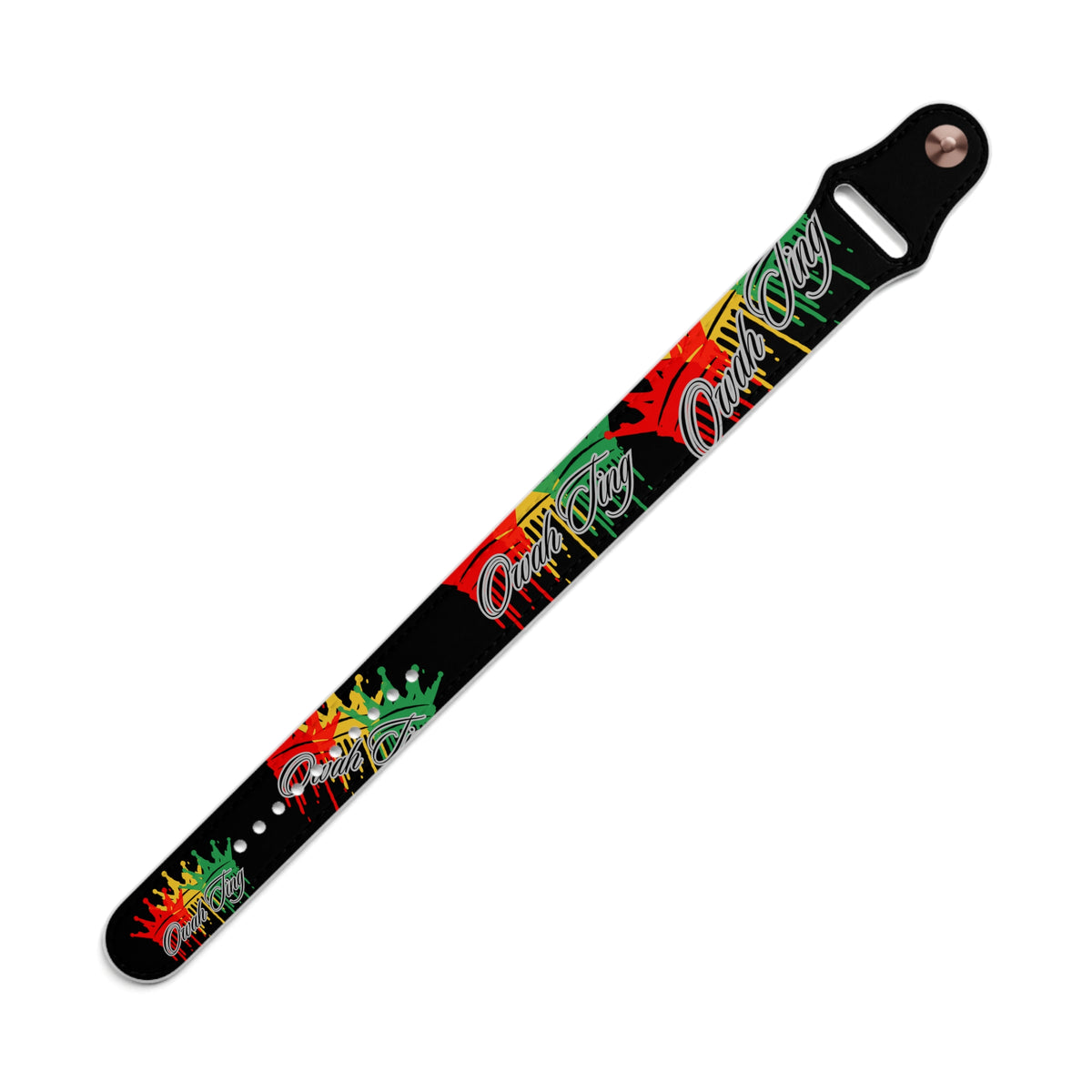 Copy of Faux Leather Wristband