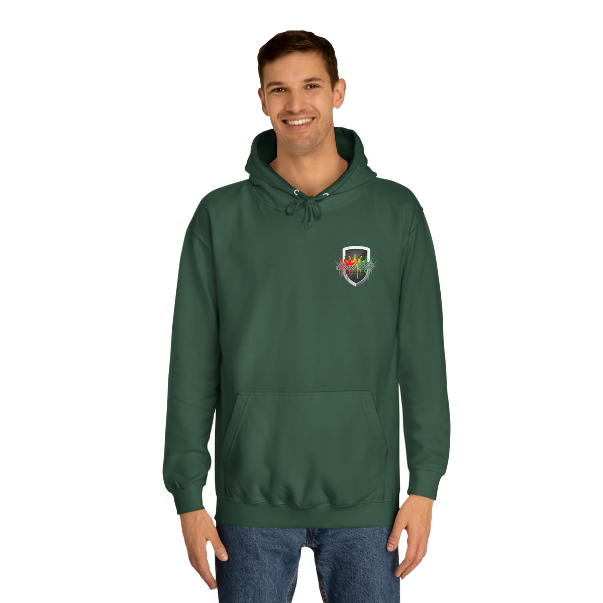 Owah Ting Unisex College Hoodie