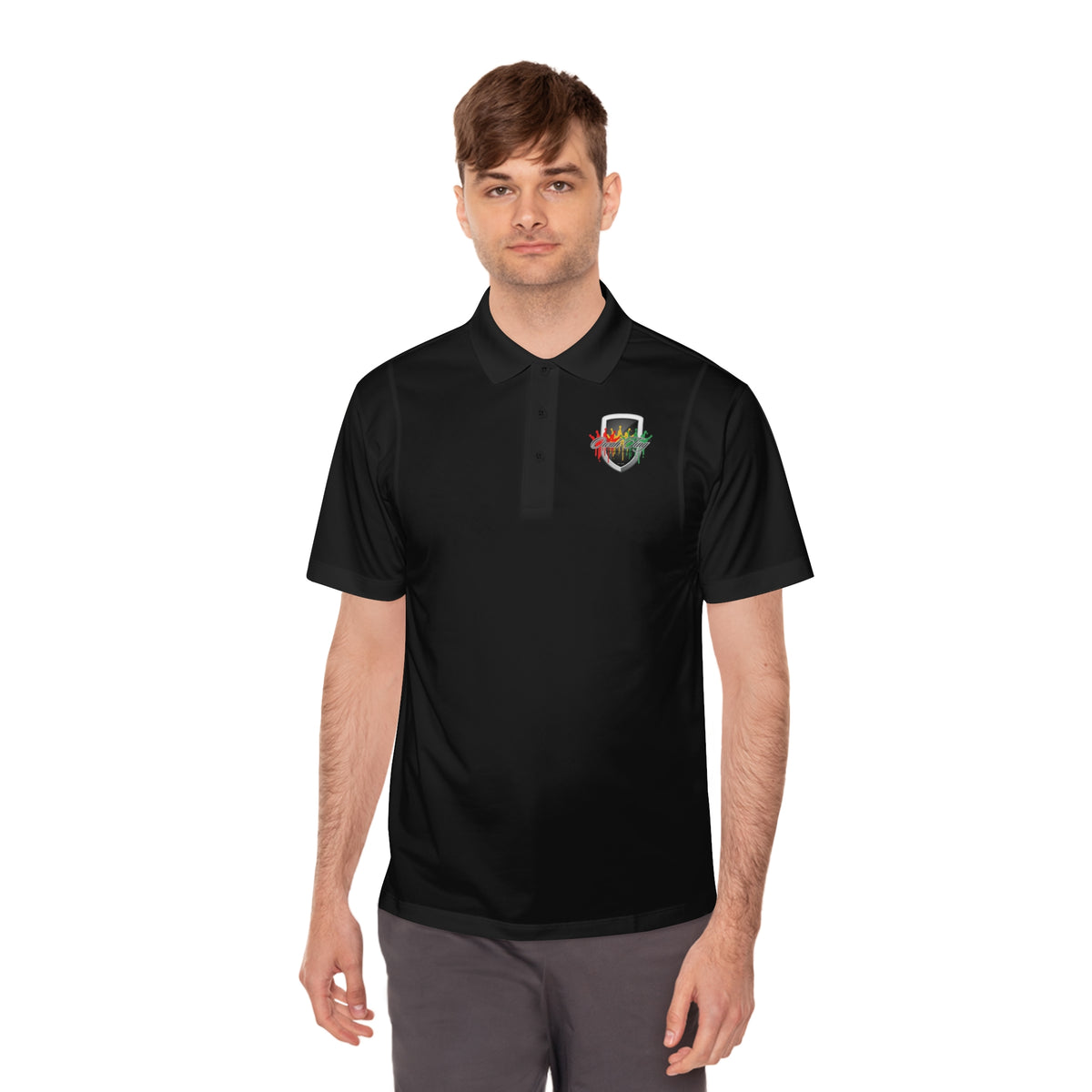 Owah Ting Men's Sport Polo Shirt