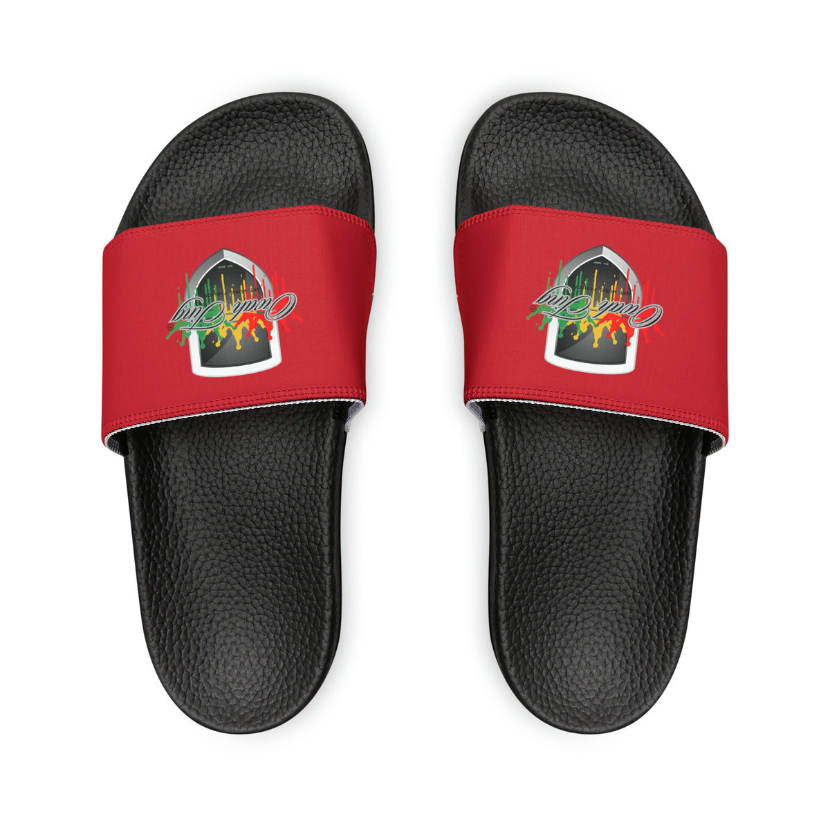 Owah Ting Men's PU Slide Sandals
