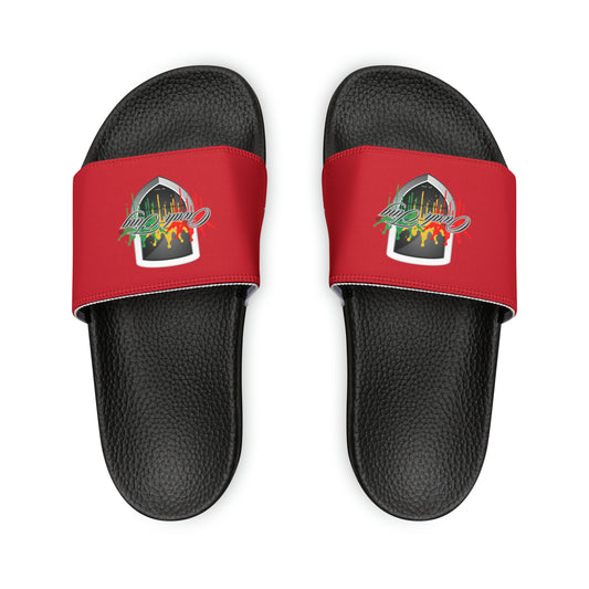 Owah Ting Men's PU Slide Sandals