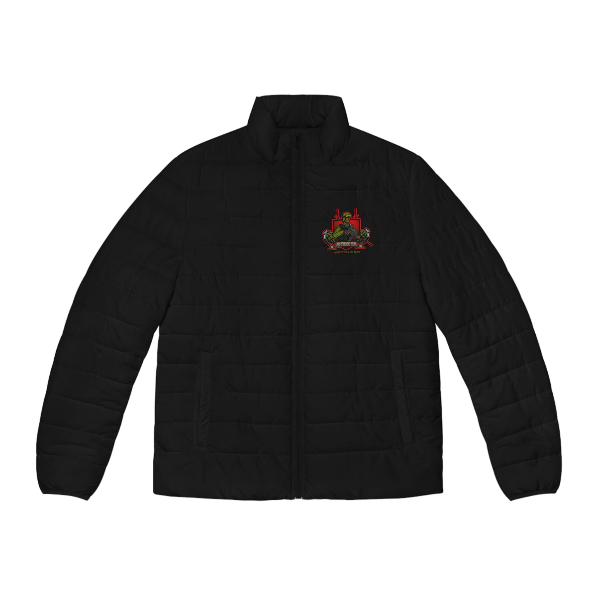 Intake 95 Men's Puffer Jacket (AOP)