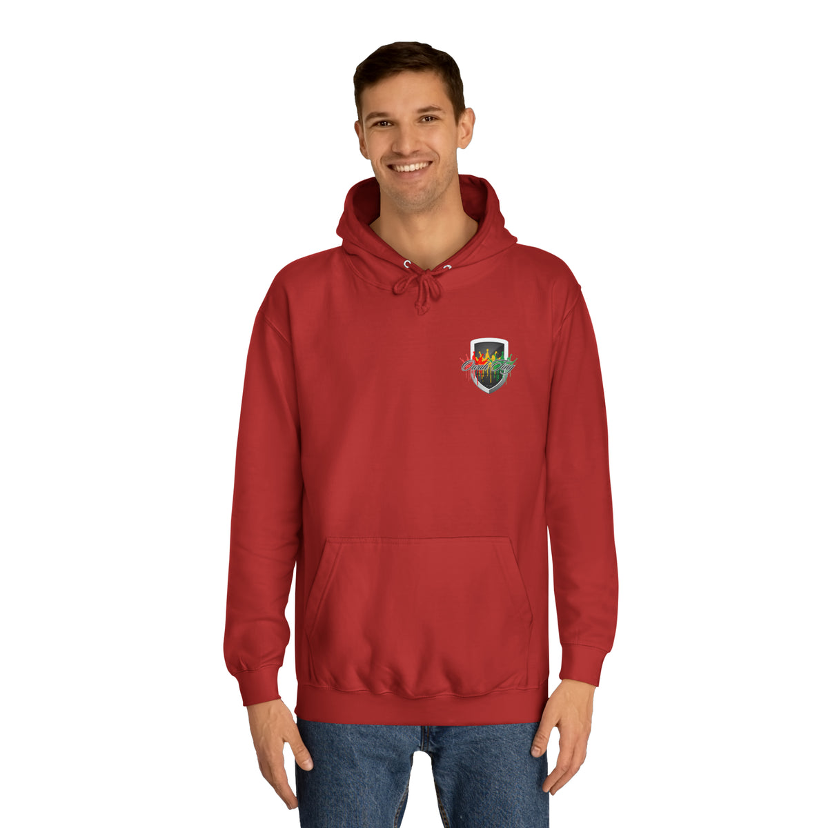 Owah Ting Unisex College Hoodie