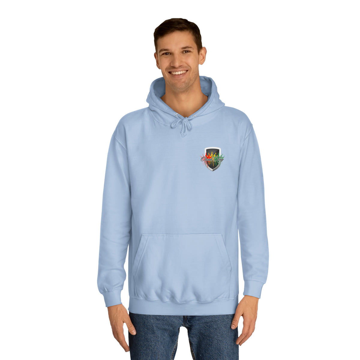 Owah Ting Unisex College Hoodie