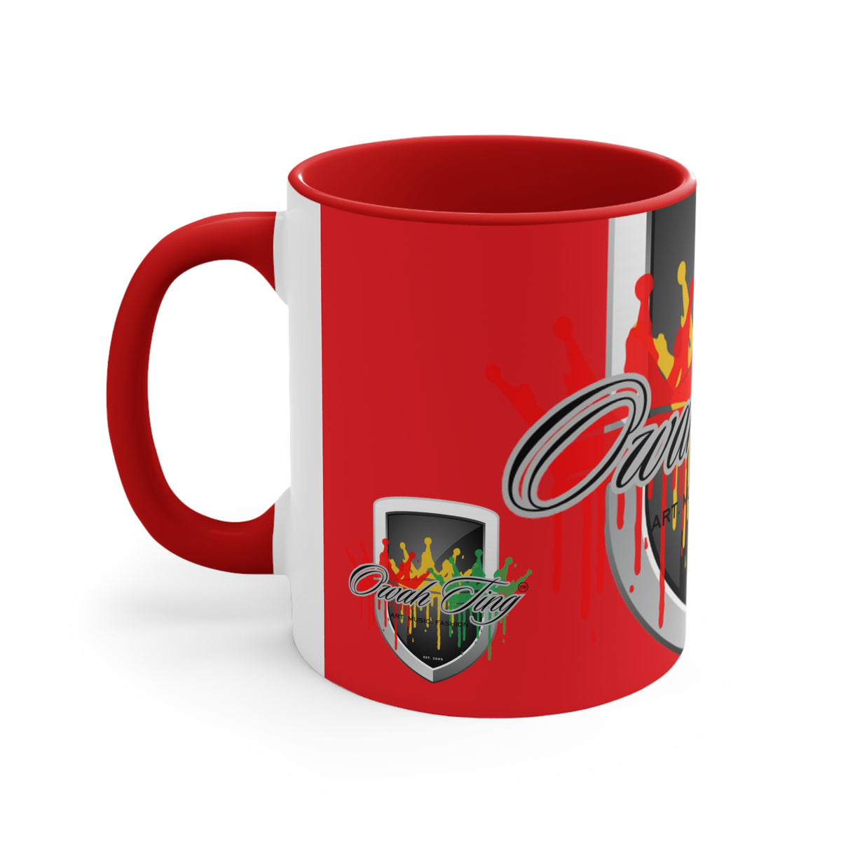 Owah Ting Accent Coffee Mug, 11oz