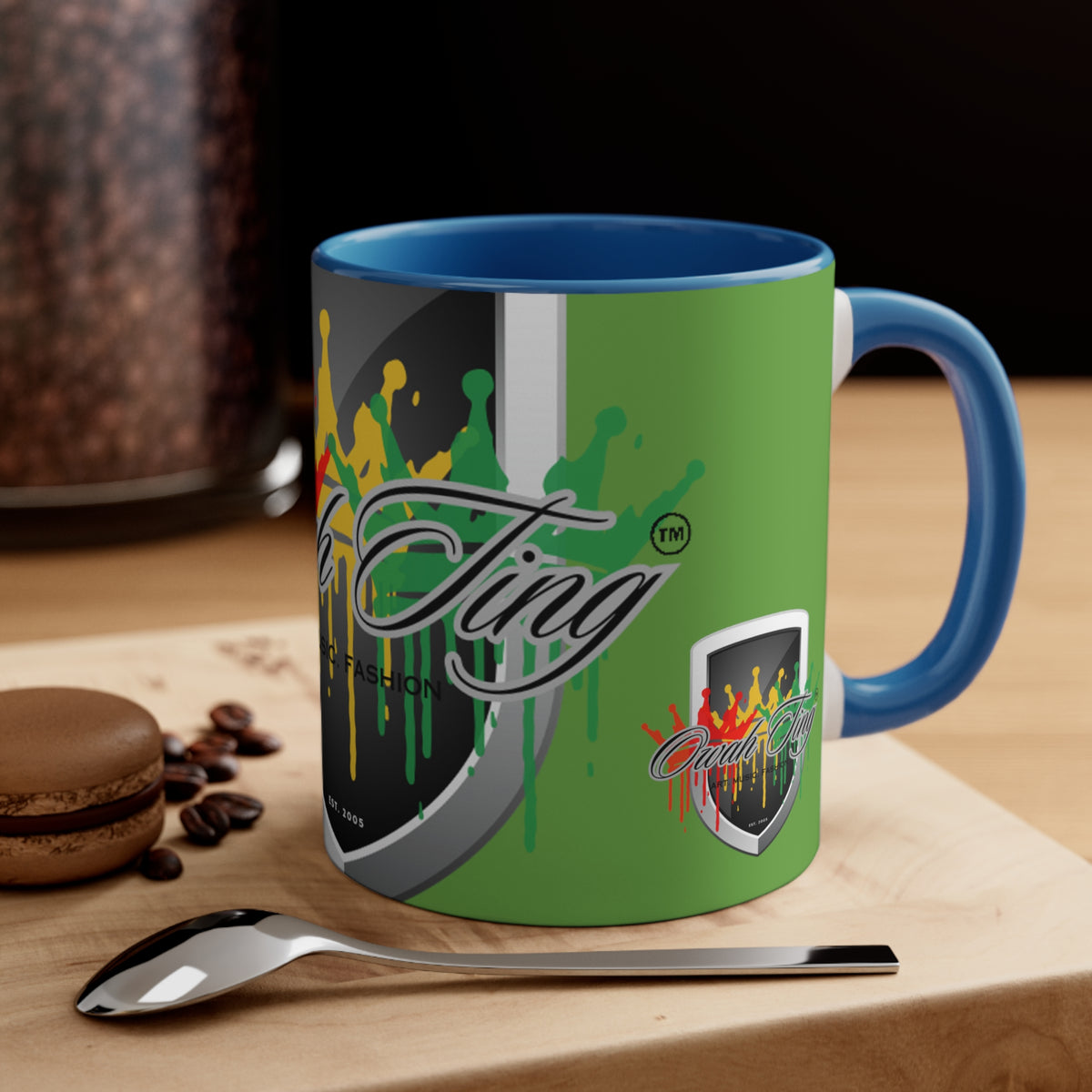 Owah Ting Accent Coffee Mug, 11oz