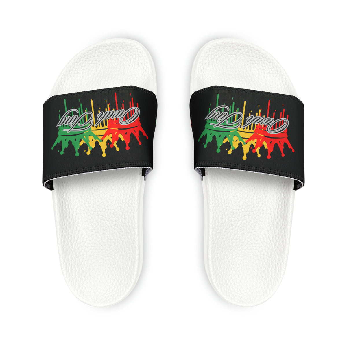 Owah Ting Men's PU Slide Sandals