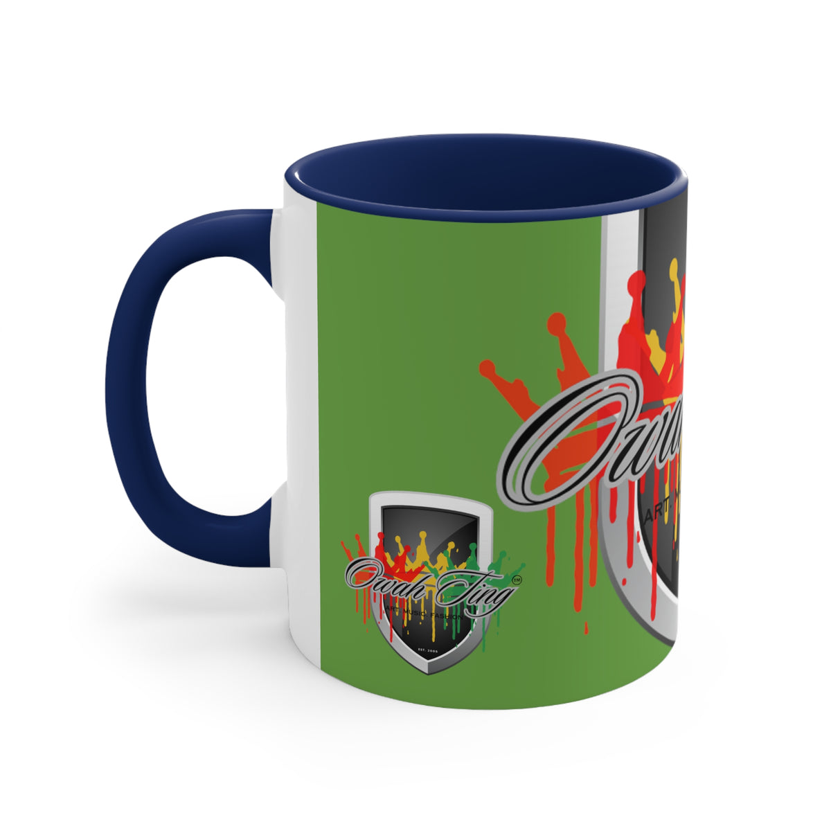 Owah Ting Accent Coffee Mug, 11oz