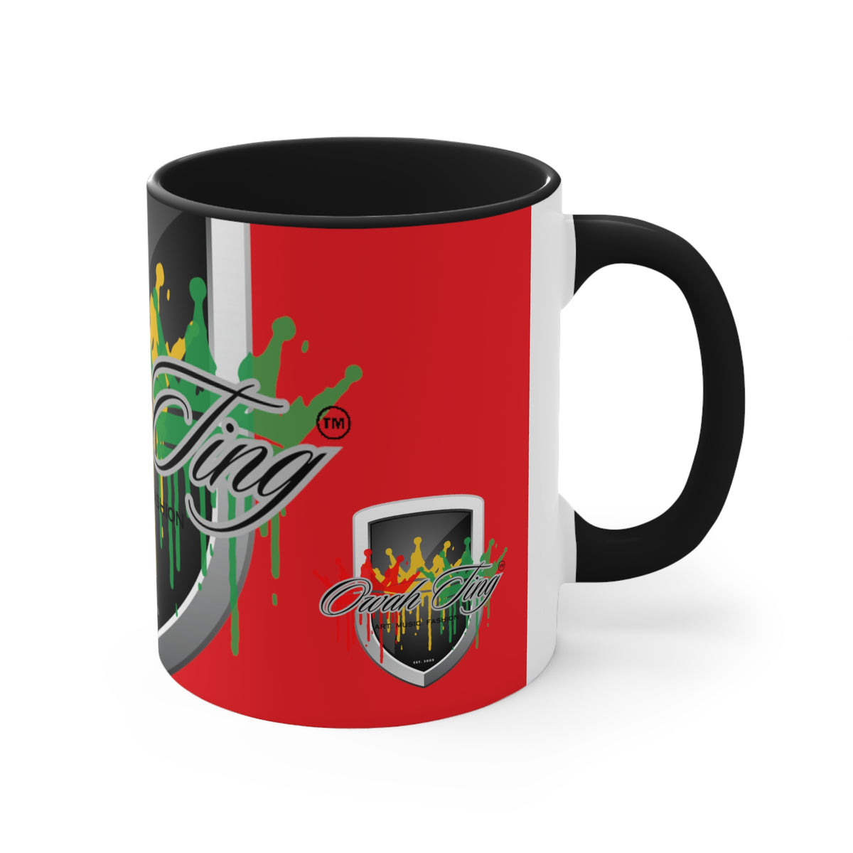 Owah Ting Accent Coffee Mug, 11oz
