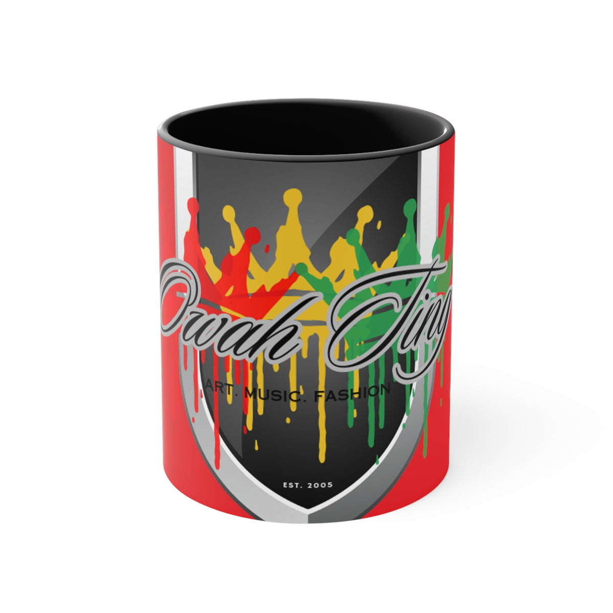 Owah Ting Accent Coffee Mug, 11oz