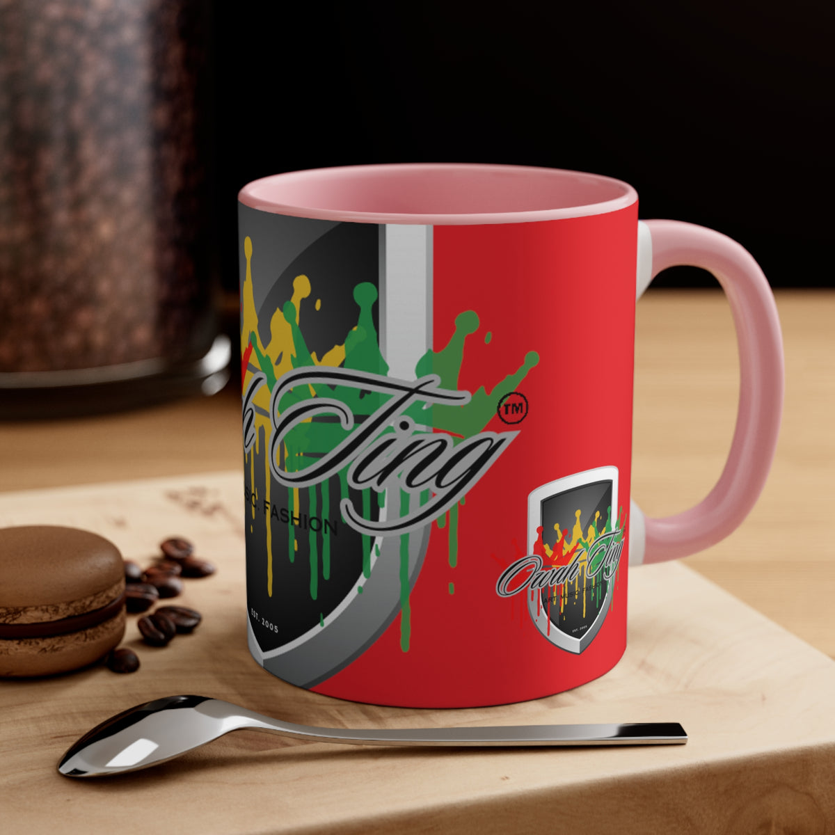 Owah Ting Accent Coffee Mug, 11oz