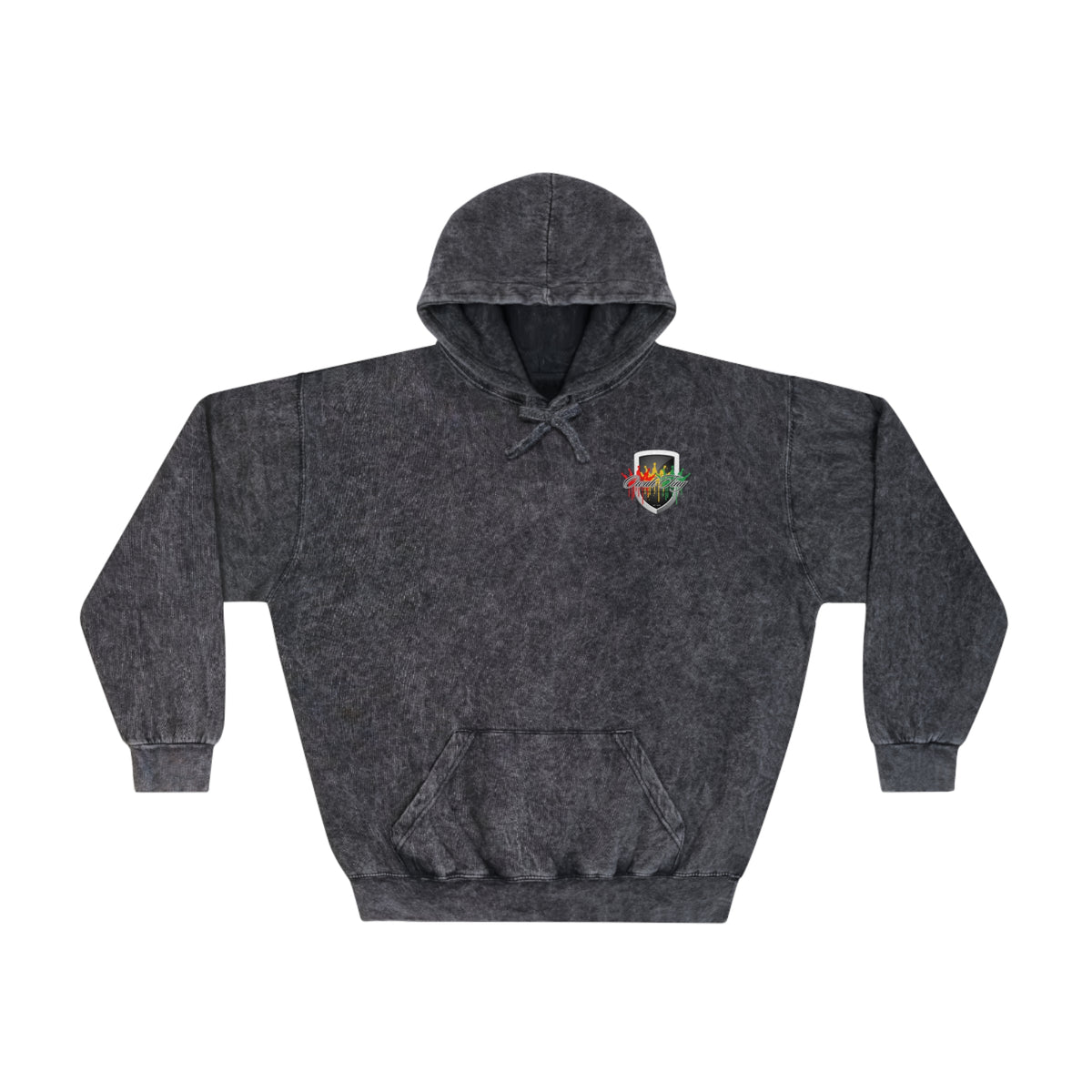 Owah Ting Unisex Mineral Wash Hoodie