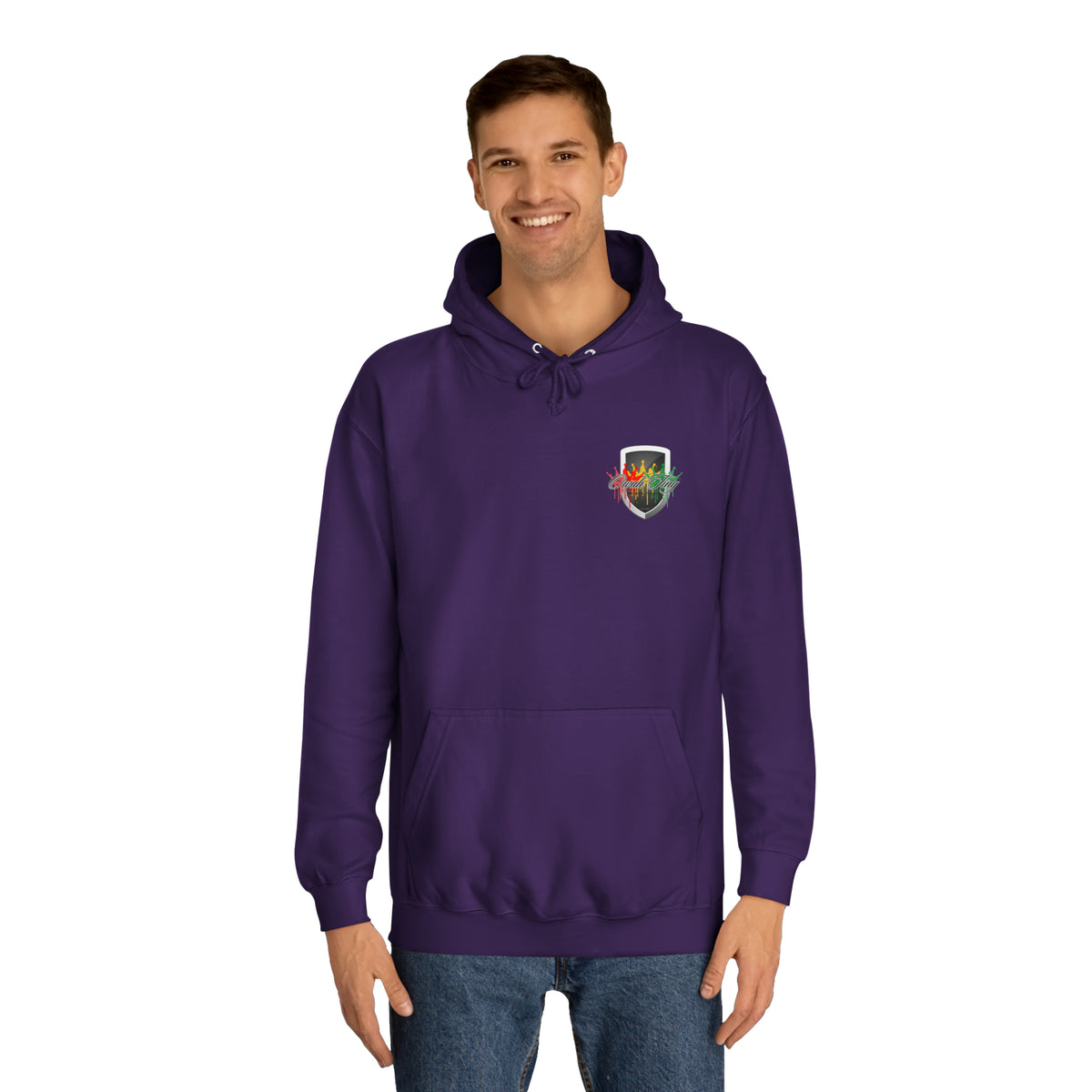 Owah Ting Unisex College Hoodie