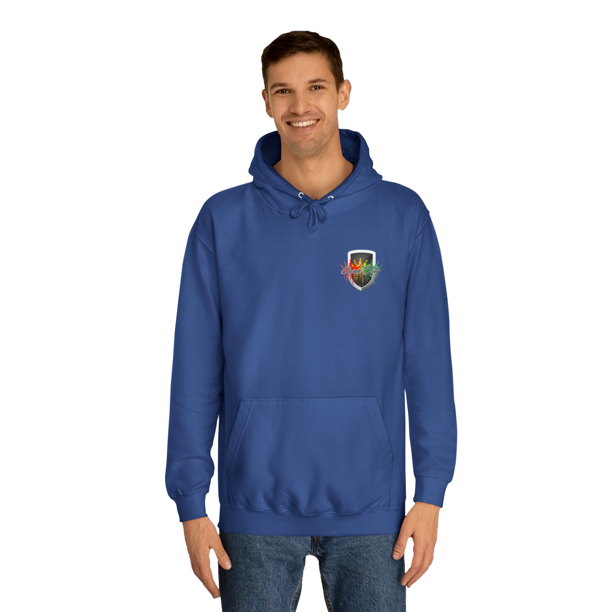 Owah Ting Unisex College Hoodie