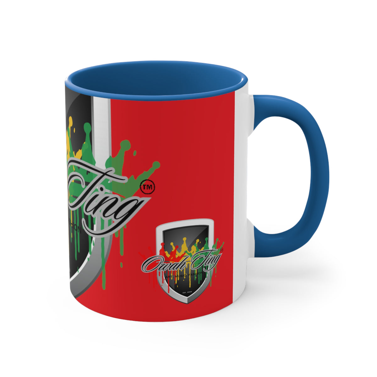 Owah Ting Accent Coffee Mug, 11oz