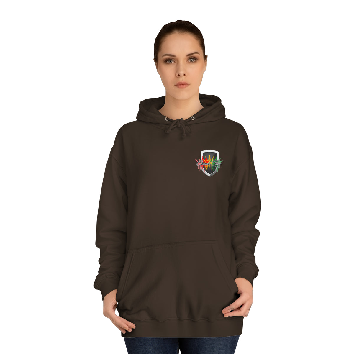 Owah Ting Unisex College Hoodie