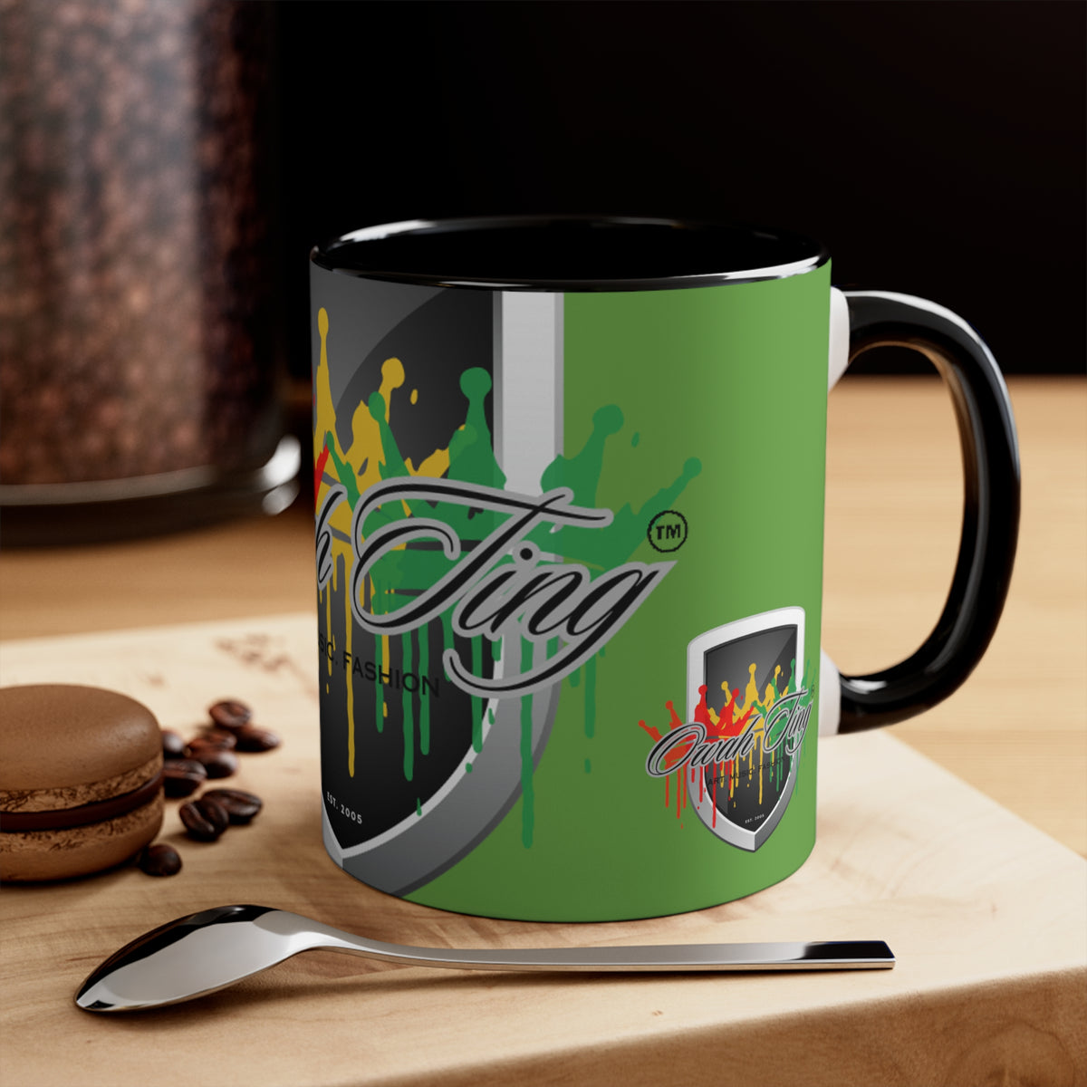 Owah Ting Accent Coffee Mug, 11oz